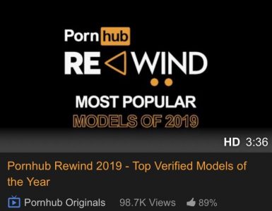 pornhub rewind 2019